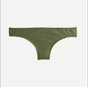 Jcrew small bikini bottom safari